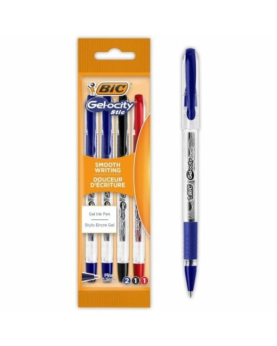 Ensemble de Stylos Bic Gelocity Stic 992599