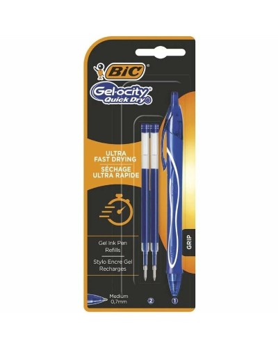 Flüssigtintenstift Bic Gelocity Quick Dry 951757 Blau