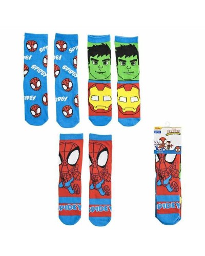 Sukat Spidey Monivärinen