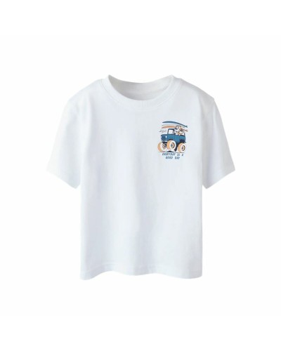 T-Shirt met Korte Mouwen voor kinderen Name It Nmmvelix Nreg