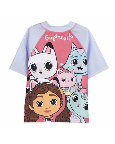 Kurzarm-T-Shirt für Kinder Gabby's Dollhouse Bunt