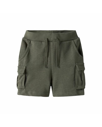 Pantaloncino Name It Nmmoli Unb Noos Oliva Per bambini Unisex