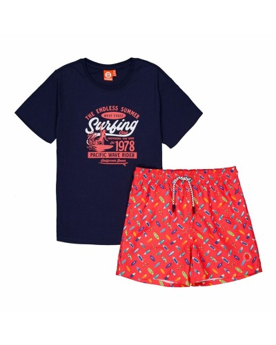 Completo Sportivo per Bambini Go & Win Mindanao Blu Marino