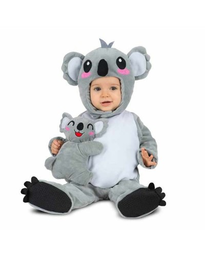 Costume for Babies My Other Me Grey Koala 4 Pieces