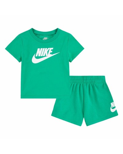 Sportsoutfit voor baby Nike Nike Club Groen Multicolour