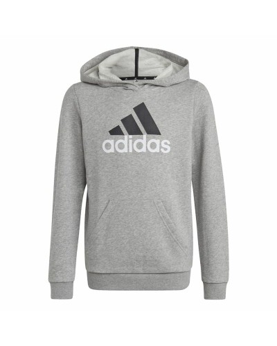Tröja med huva Barn Adidas Essentials Grå