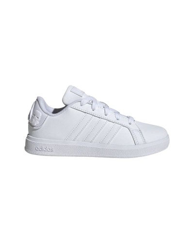 Zapatillas Deportivas Infantiles Adidas Star Wars Grand Court 2.0 K Blanco