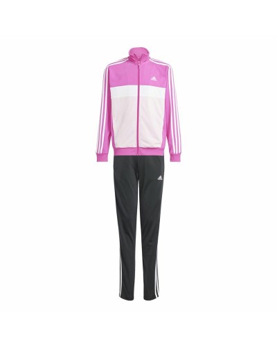 Women's Tracksuit Adidas 3Stripes Tiberio Black Dark pink