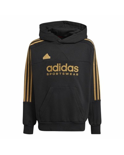Uniseks Hoodie Adidas Tiro Nations Pack Zwart