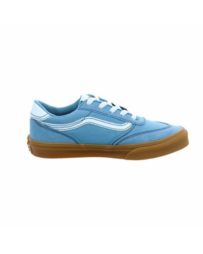 Zapatillas Deportivas Infantiles Vans Brooklyn Ls Otgm Azul