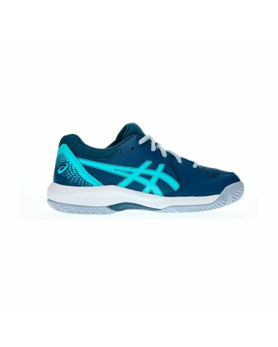 Children's Padel Trainers Asics Gel-Dedicate 8 Infantil Blue