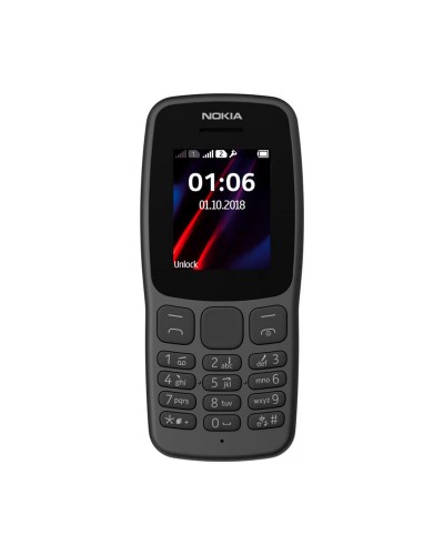 Smartphone Nokia 106 1,8" mediatek 6261d 4 MB Negro