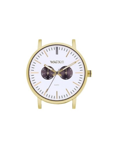 Watx & Colors WXCA2744 : Montre Unisexe, Ø 44mm, Tendance
