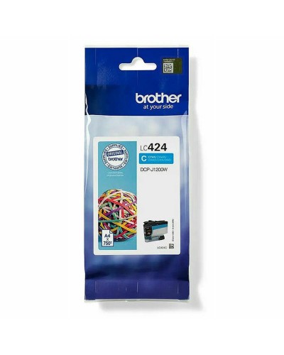 Cartouche d'encre originale Brother LC424C Cyan