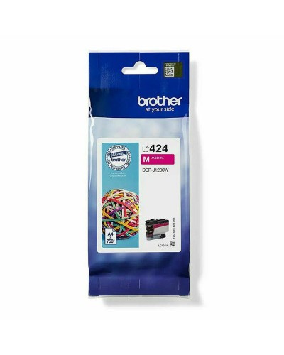 Originele inkt cartridge Brother LC424M Magenta