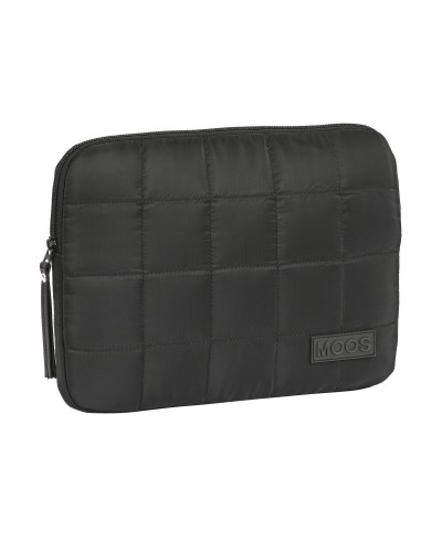 Laptophoes Moos 11,6'' Gestoffeerd Zwart (31 x 23 x 2 cm)