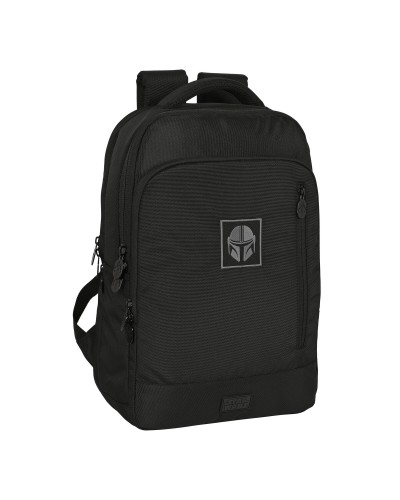 Sac à Dos pour Portable et Tablette avec Sortie USB The Mandalorian Noir