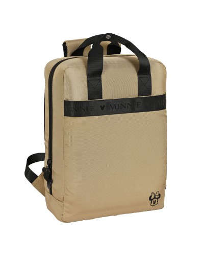 Laptop Backpack Minnie Mouse Beige 13,3''