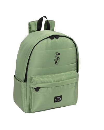 Laptop Backpack Minnie Mouse  minnie mouse  Military green (31 x 40 x 16 cm)