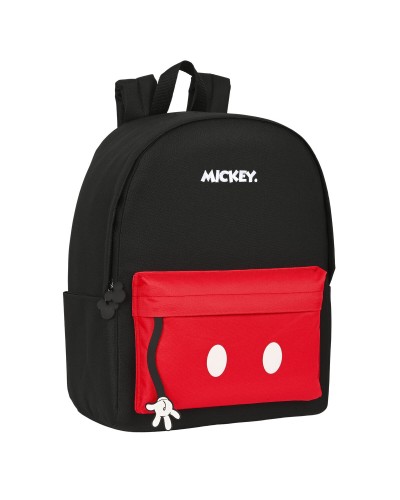 Laptop Backpack Mickey Mouse Clubhouse  mickey mouse  Black Red 31 x 40 x 16 cm