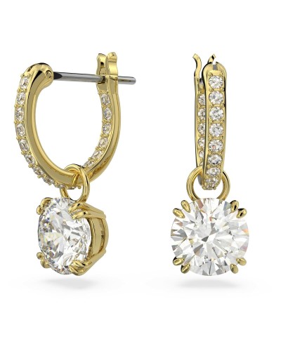 Swarovski Ohrringe Damen Rodiniert Hängend Kristalle - 5638802
