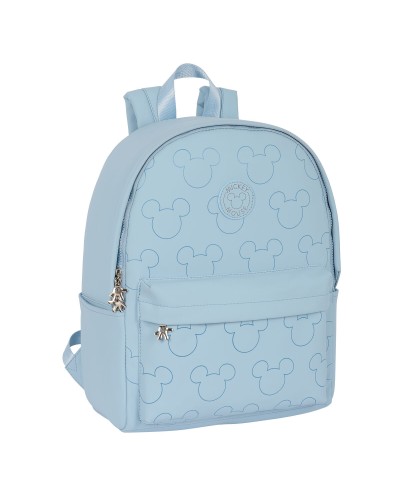Laptop Backpack Mickey Mouse Clubhouse Teen Snow Blue 31 x 40 x 16 cm