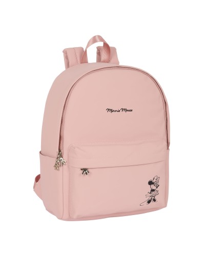 Kannettavan reppu Minnie Mouse Teen Misty Pinkki 31 x 40 x 16 cm