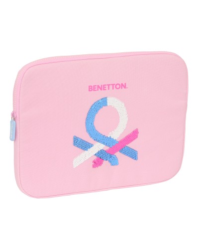 Laptop Cover Benetton Pink Pink 15,6'' 39,5 x 27,5 x 3,5 cm