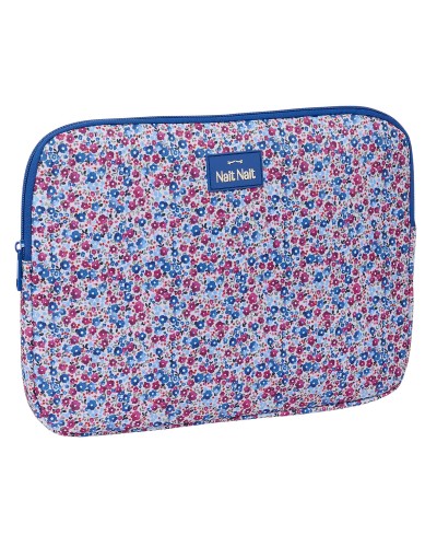 Housse d'ordinateur portable Nait Nait Flores coimbra azul Bleu 34 x 25 x 2 cm