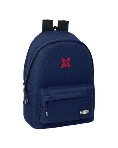 Zaino per Portatile Munich Basic Blu Marino 31 x 44 x 18 cm