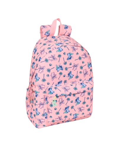 Laptoptas Lilo & Stitch Beach Roze