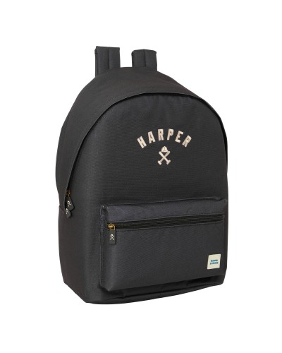 Sacoche pour Portable Harper & Neyer +usb harper & neyer Noir 31 x 44 x 18 cm