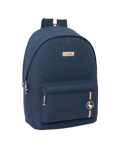 Mochila para Portátil y Tablet con Salida USB El Ganso Eclipse Azul marino