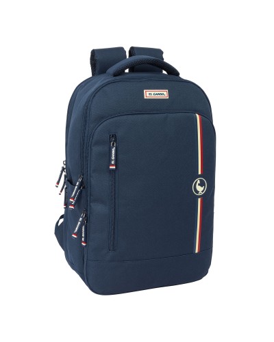 Laptop- und Tablet-Rucksack mit USB-Anschluss El Ganso Eclipse Marineblau