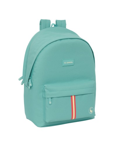 Laptop- und Tablet-Rucksack mit USB-Anschluss El Ganso Aquarelle Blau