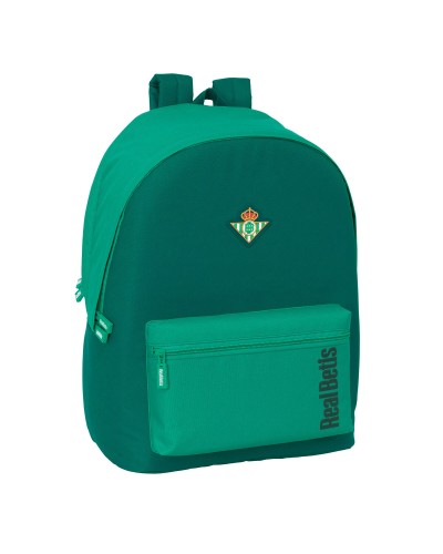 USB-liitännällä varustettu reppu kannettavalle tietokoneelle ja tabletille Real Betis Balompié Vihreä