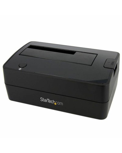 Hub USB Startech SATDOCKU3S Negro