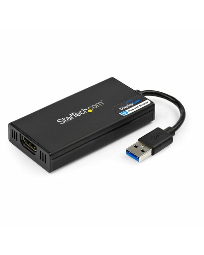 USB 3.0 till HDMI Adapter Startech USB32HD4K            Svart