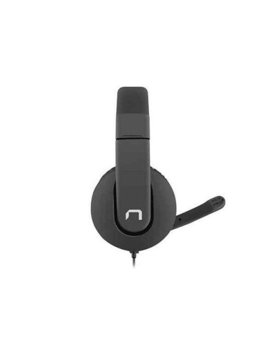 Kuulokkeet mikrofonilla Natec Rhea Musta