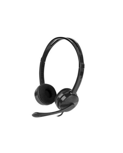 Headphones with Microphone Natec Canary Black