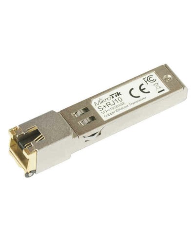 SFP fibermodul MonoModo Mikrotik S+RJ10 10000 Mbit/s