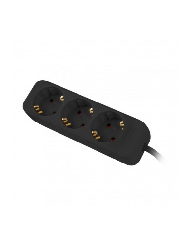 Rallonge 3 Tomas Schuko Lanberg 2500 W 1,5 m Noir