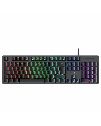 Tastiera Hiditec GKE010004 Nero Multicolore