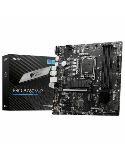 Scheda Madre MSI PRO B760M-P DDR4 Intel B760 LGA 1700