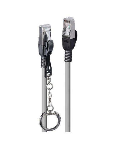 LINDY Cavo Rete FTP Cat.6 Grigio 20m - Rigido, Alta Velocità, Connessione Stabile
