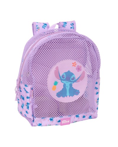 Zaino da spiaggia Lilo & Stitch Lilla 30,5 x 24 x 18 cm Per bambini