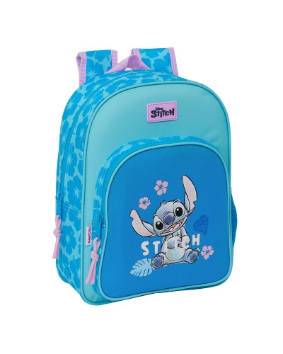 Cartable Lilo & Stitch Hawaii Bleu 26 x 34 x 11 cm