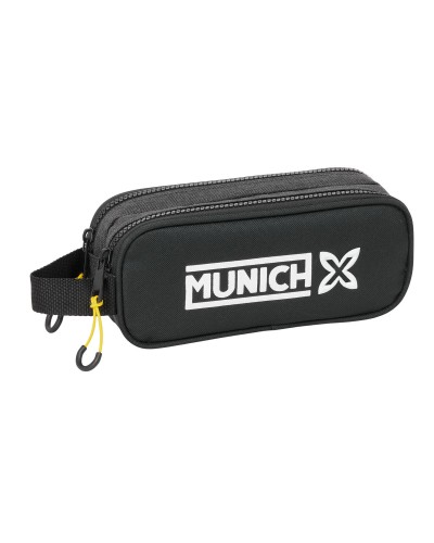 Portatodo Doble Munich Topo Negro 21 x 8 x 6 cm