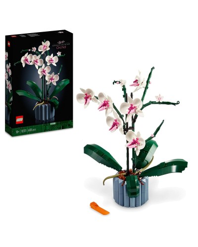 Playset Lego The Orchid Plants with Indoor Artificial Flowers