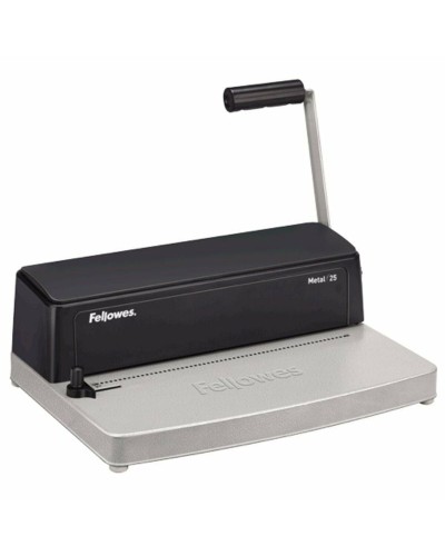 Rilegatrice Fellowes Metal 25 Nero/Grigio